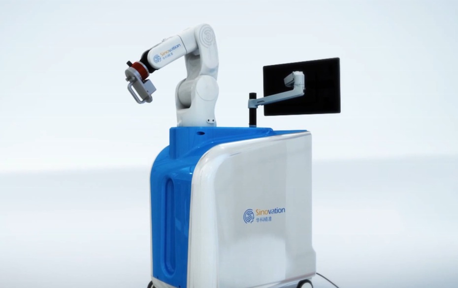 华科精准医疗Sinovation神经外科手术机器人医疗器械动画图片