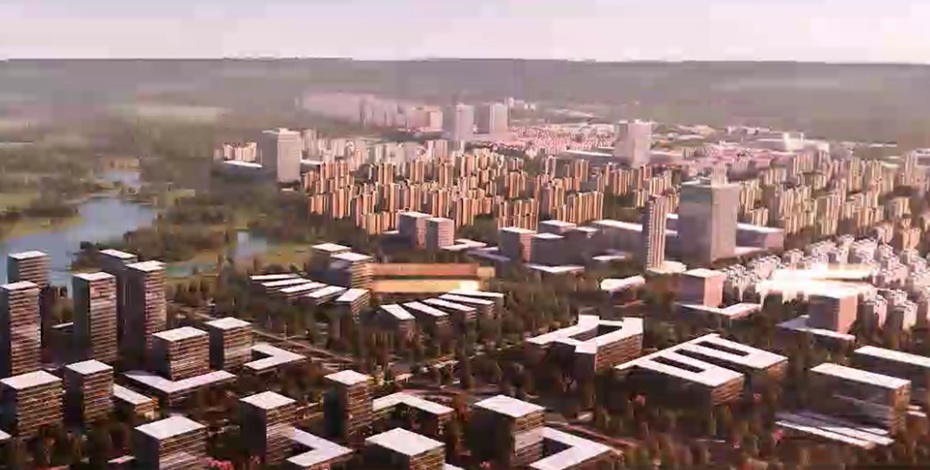 绿地太湖城建筑漫游动画图片