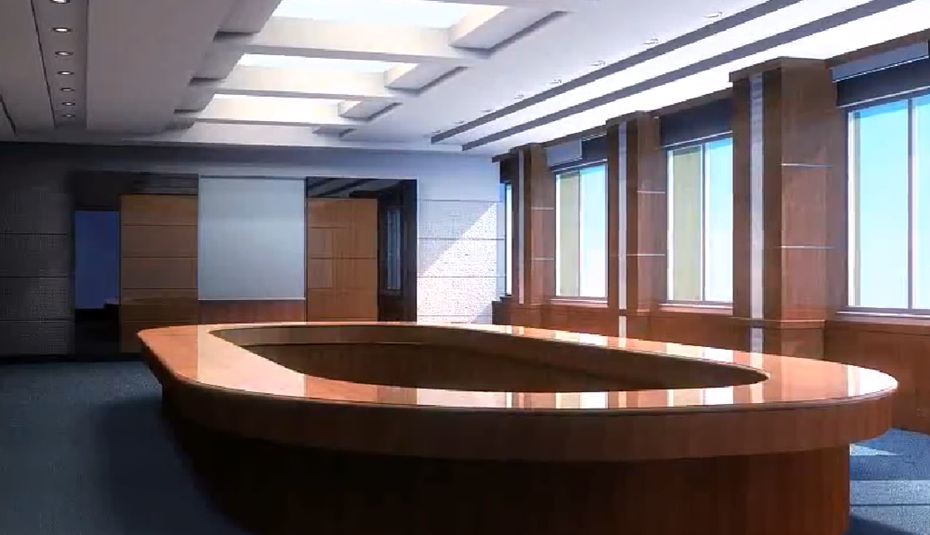 国家会议中心建筑施工演绎动画图片