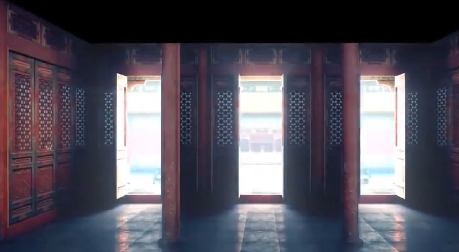 御窑金砖沉浸式投影制作案例图片