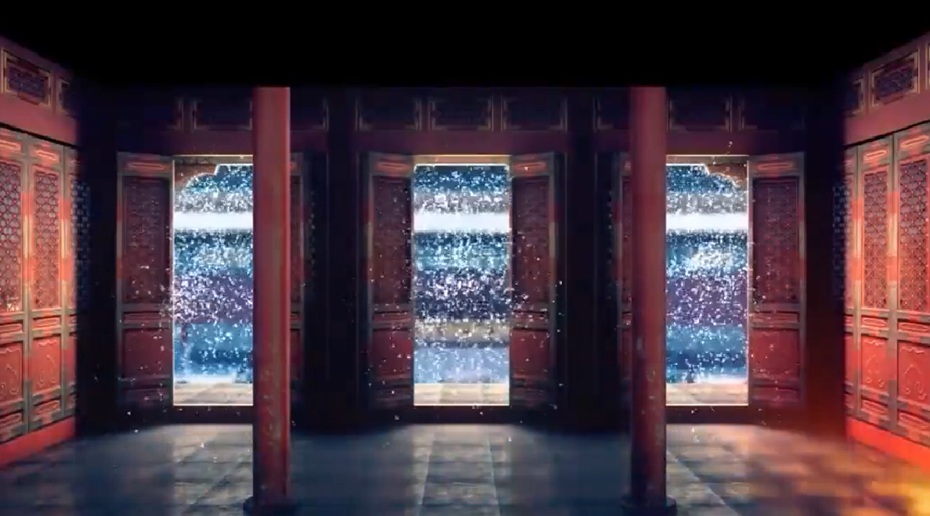 御窑金砖沉浸式投影制作案例图片