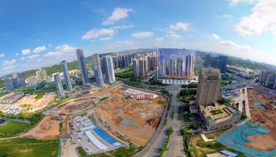深圳龙岗未来城VR宣传片图片