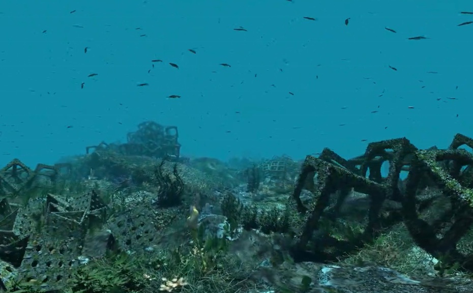 海洋牧场三维VR动画制作案例图片