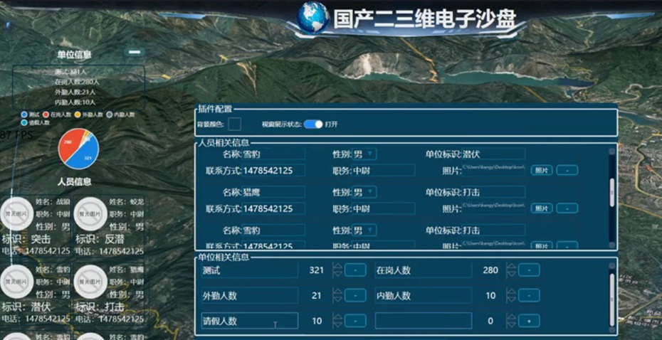 军用电子沙盘
