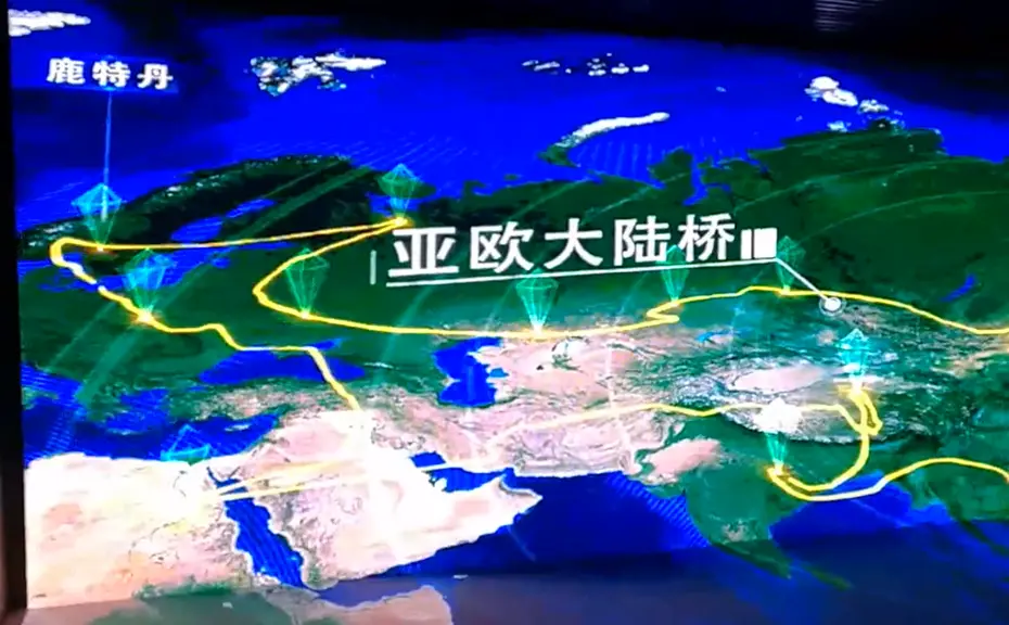 白城规划馆电子沙盘演示图片