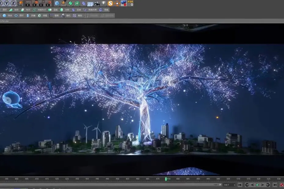 用C4D制作裸眼3D步骤四