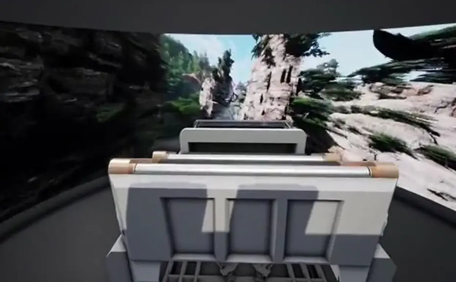 裸眼3d轨道影院