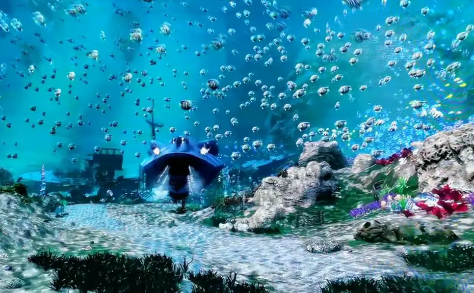 裸眼3d轨道影院