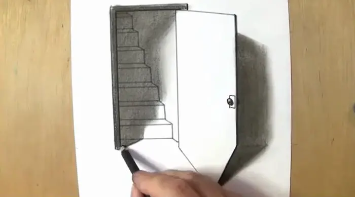 3d立体画画法步骤5