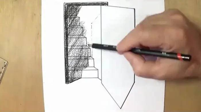 3d立体画画法步骤4