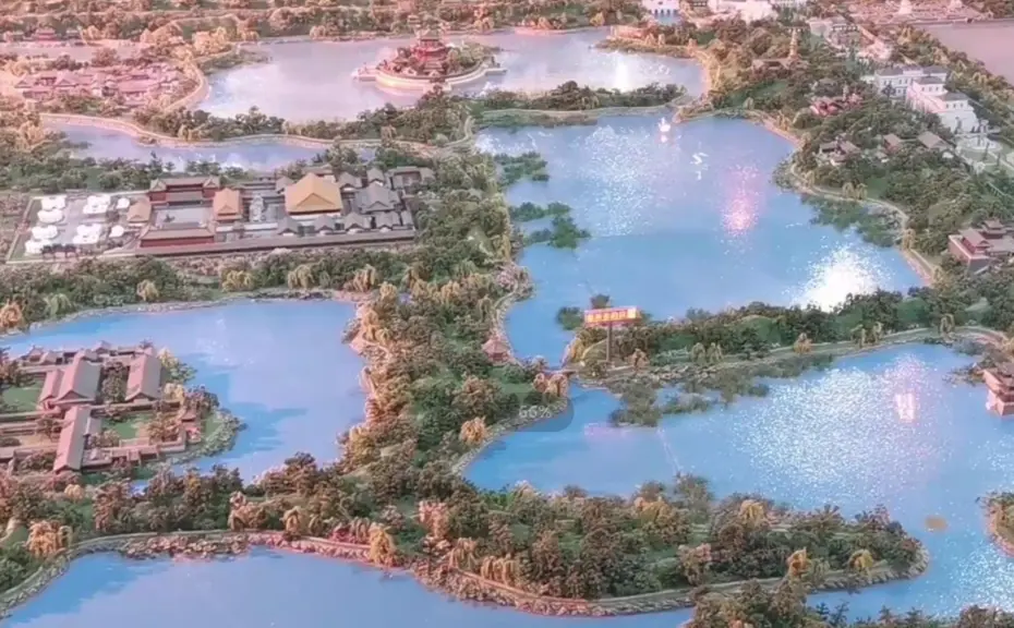 圆明园全景沙盘模型介绍