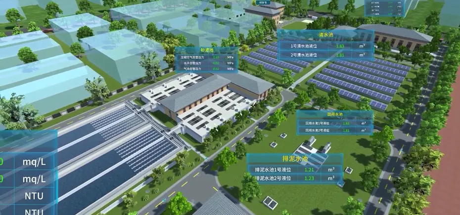 数字孪生水利建设图片