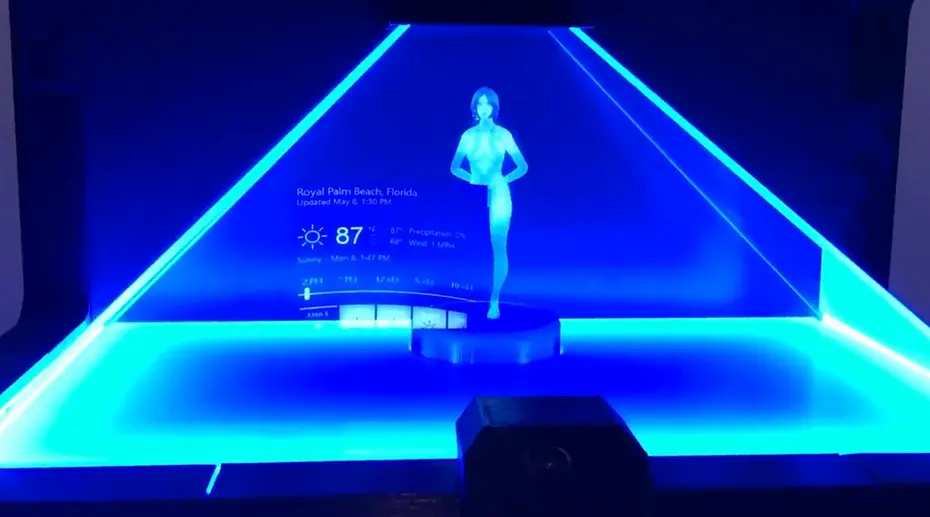 3d全息投影广告语是什么